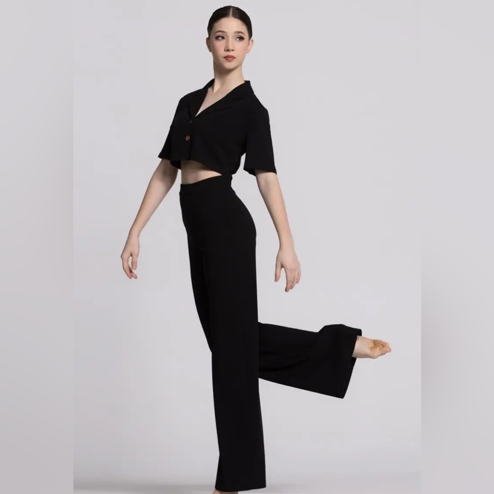 Weissman Elegant Black Dance Set